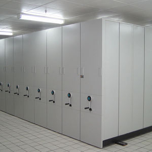 Peterack di chuyển Hệ thống kệ đa cấp công nghiệp điện di động Pallet giá đường sắt Tủ hồ sơ - Product Image 5