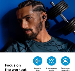 <span class=keywords><strong>Momentum</strong></span> Sport - Écouteurs avec sonorisation sportive et ANC adaptatif, ajustement sécurisé, écouteurs sans fil, tracker d'activité pour le corps - Product Image 3