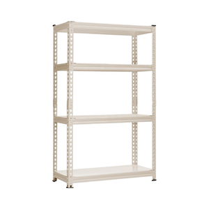 Venta al por mayor precio barato hogar estante de acero estante de almacenamiento protección contra la corrosión ángulo de acero estante unidad de almacenamiento - Product Image 1