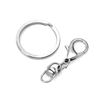 Anneau en D en alliage de zinc plaqué, poli et lisse, pour accessoires de sac et de ceinture – Nouvelle collection