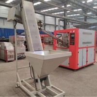 Machine de soufflage entièrement automatique à 6 cavités haute vitesse pour la production de préformes PET pour bouteilles de boissons et d'eau minérale, modèle 855