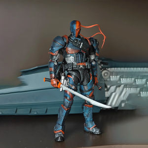โมเดลฟิกเกอร์แอคชั่นของเล่นสะสม Lpzz Deathstroke Arkham Knight ของแ<span class=keywords><strong>ท</strong></span>้ใหม่ ขนาด 1/12 ผลิตจาก PVC รุ่น DC002 ของขวัญ - Product Image 2