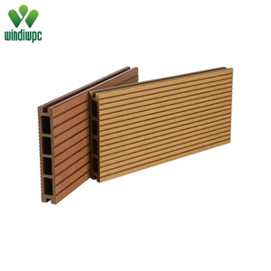 Hot bán sân thượng Hội Đồng Quản trị tái chế nhựa chống nứt rãnh Composite WPC <span class=keywords><strong>decking</strong></span> - Product Image 3