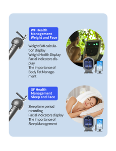 Analyseur de peau portable 3D testeur facial AI scanner de lumière UV analyseur de sébum d'humidité utilisation de salon à domicile écran HD appareil numérique - Product Image 3