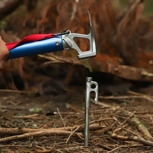 ค้อนตอกสมอบกสำหรับตั้งแคมป์ หัวสแตนเลส ด้ามจับอะลูมิเนียมอัลลอยด์ ใช้ได้ทุกฤดู - Product Image 1