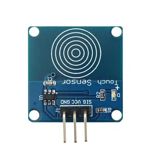 TTP223 dokunmatik anahtar düğmesi modülü kapasitif sensör devre kartı modülü 2-5.5V DC