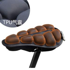 Sillín de asiento de airbag portátil inflable plegable de entrega de una pieza para bicicleta de montaña, accesorios de bicicleta de carretera - Product Image 2