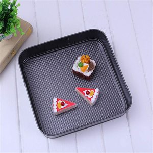 <span class=keywords><strong>M</strong></span>&B 20,22,24cm Ağır Hizmet Tipi Kare Yaylı Kek Kalıpları Yapışmaz Sızdırmaz Çevre Dostu PFOA/BPA/PTFE İçermez Ev Mutfağı 3 Parça - Product Image 4