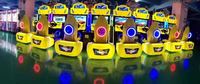 Playfun Jeu vidéo de divertissement intérieur à pièces 32 pouces Lcd Twin Outrun 2 joueurs Simulateur de course d'arcade Machine de jeu de conduite