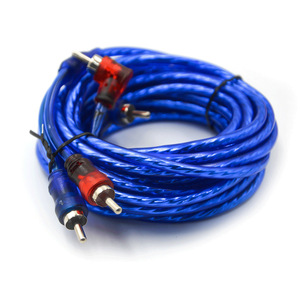 Kit de Cableado para Amplificador TANBY, Cable de Audio para Automóvil de Aluminio Revestido de Cobre de 10GA para Conexión de Subwoofer y Amplificador - Product Image 2