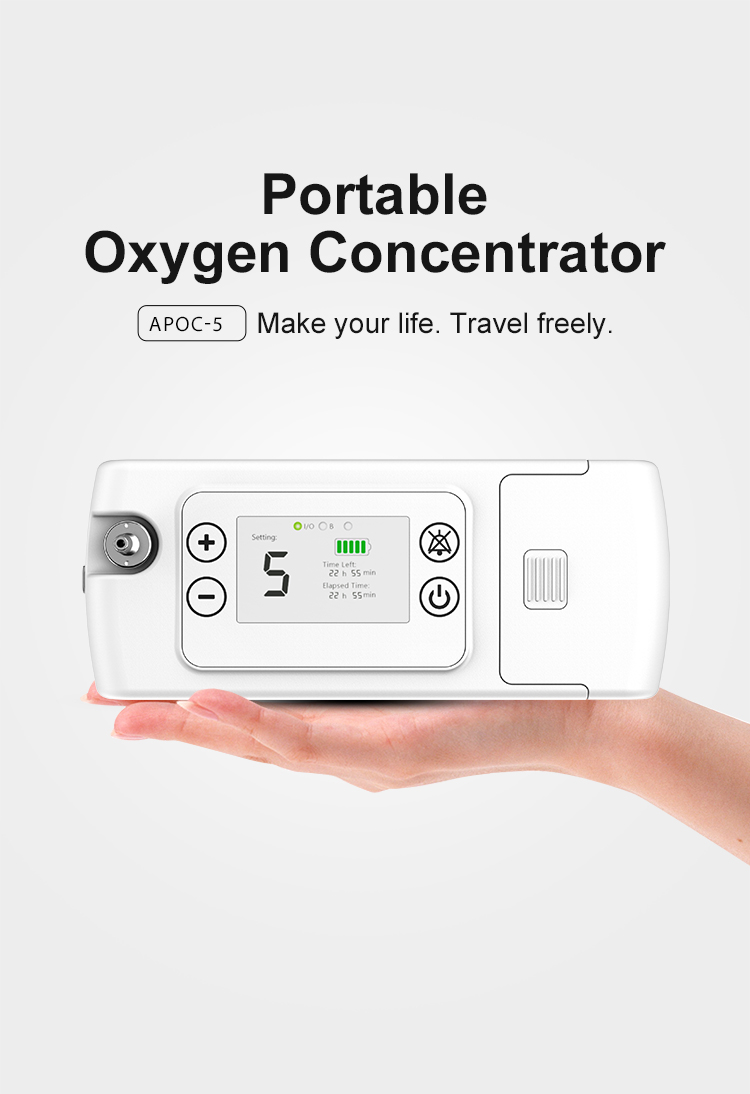 2023 Lightweight New Products Mini Small Pulse Dose Portable Oxygen