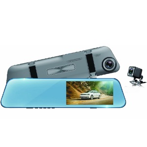 4.5 inch màn hình cảm ứng Car DVR Máy Ảnh HD 1080P xe gương Video Recorder với phía sau xem máy ảnh xe máy ảnh xe cam ghi - Product Image 1