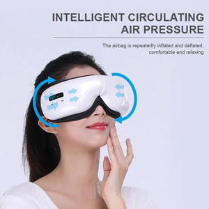 Produits tendance 2025 Vibration à pression d'air chaud et froid 3D 9 <span class=keywords><strong>points</strong></span> d'<span class=keywords><strong>acupuncture</strong></span> masseur pour les yeux avec compresse thermique - Product Image 3