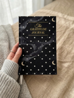 LABON Journal de Gratitude Mystique Nuit Étoilée, Couverture Rigide, Cahier de Réflexion Spirituelle et de Guérison, avec Proufs de Réflexion, Non Daté