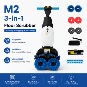 เครื่องขัดพื้นไร้สาย I-Mop Alternative รุ่น 36V แบบตั้งตรง พร้อมแปรงคู่ สำหรับใช้ในเชิงพาณิชย์ เช่น โรงยิม สำนักงาน - Product Image 2
