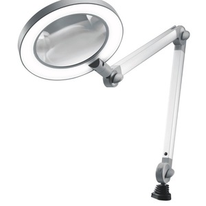 Lámpara Lupa Waldmann con 60 LED SMD, Luz de Escritorio Ajustable con Material ABS y Enchufe Europeo para Iluminación Facial - Product Image 2