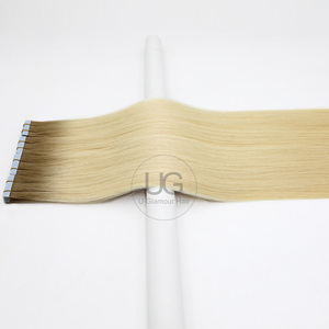 Uglamour bán buôn 100% Trinh Nữ Đôi rút ra thẳng vô hình con người tóc băng trong phần mở rộng sóng phong cách - Product Image 3