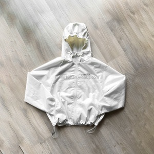 Vestes coupe-vent en nylon de haute qualité pour hommes, design personnalisé, imperméables et résistantes au vent, avec fermeture éclair. - Product Image 1