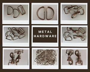 Metal Hardware For Bags Straps Dog <b>Collars</b> Leads Belts Purses Dog Trigger Hook <b>Clips</b> D Rings Bar Sliders Various Sizes Heavy Dut - Product Image 1