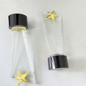 व्यक्तिगत स्मृति चिन्ह उपहार थोक क्रिस्टल गोल्ड स्टार ट्रॉफी पुरस्कार स्टॉक क्रिस्टल रिक्त ट्रॉफी MH-NJ00717 - Product Image 5