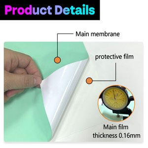 <span class=keywords><strong>Vinilo</strong></span> Luminoso que Brilla en la Oscuridad de 12in*35.4in con 8 Colores, Fácil de Cortar y Desmalezar para Manualidades DIY en Ropa, Textiles y Bolsos con <span class=keywords><strong>Plotter</strong></span> - Product Image 2