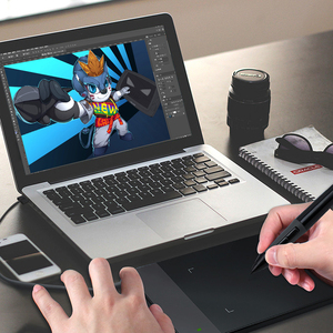 Tavoletta Grafica a Risonanza Elettromagnetica Attiva 420, 2048 Livelli, 4000 Lpi, 200pps, <span class=keywords><strong>Penna</strong></span> <span class=keywords><strong>Digitale</strong></span> 68, Tavoletta da Disegno - Product Image 1