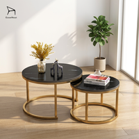 Table à manger ronde moderne du fabricant, structure en acier inoxydable, stable et durable, mobilier de salle à manger pour la maison