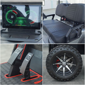 Voiturette de Golf de Luxe LVTONG Batterie au Lithium 48V Véhicule Utilitaire de Tourisme 4 Places Buggy de Golf Électrique - Product Image 4