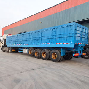 รถกึ่งพ่วงแบบยกข้าง 4 ด้าน ยี่ห้อ Alexs ขนาด 100 ตัน <span class=keywords><strong>ราคา</strong></span>โรงงาน พร้อมระบบไฮดรอลิกสำหรับยกและขนถ่ายสินค้า - Product Image 5