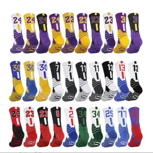 Professional Super Star Sports Basketball Socks HOT SELL Towel Bottom Socks Stocking Elite Thick Sports Running Cycling Socks