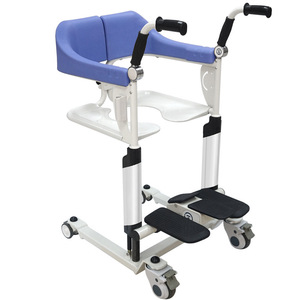 Foot Operated Lifting Transfer Machine For Elderly Disabled <b>Bathing</b> Toileting With Wheels And Seat <b>Support</b> - Product Image 4