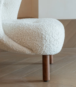Divano singolo moderno Designer in legno massello piccolo <span class=keywords><strong>Petra</strong></span> francese Casual pigro divano a sedia singola - Product Image 6