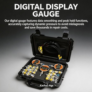 Hangood High Precision Digital <b>Hydraulic</b> Test Kit for CAT Komatsu Volvo Excavator Parts Diagnostic <b>Tools</b> - Product Image 2