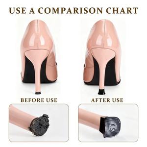 Stoppers Anti-Noise Non-Slip <b>Heel</b> Caps High <b>Heel</b> Stoppers for Grass Wedding Wetlands - Product Image 2