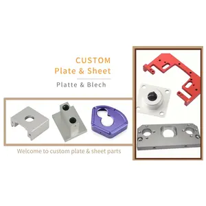 Servicio de fresado de precisión CNC personalizado, mecanizado de aluminio, piezas de acero inoxidable con calidad alemana