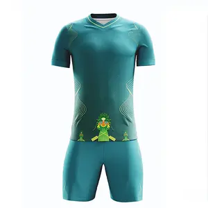 도매 공급 업체 팀 축구 셔츠 맞춤형 스포츠웨어 저지 새로운 디자인 맞춤형 축구 유니폼 축구 티셔츠
