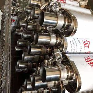 ユニバーサル高性能<span class=keywords><strong>3</strong></span> "レーシングカーサウンドブースターバルブマフラー車排気バルブ付き - Product Image 4