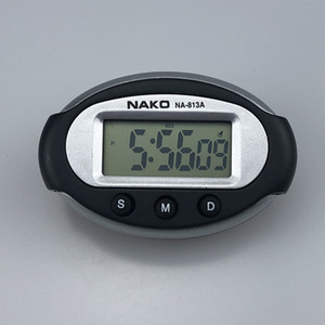 Nako Quartz Timer Na-813A Digital Clock With Calendar Alarm 12 24 Hour Format Desk Table Clock - Product Image 2