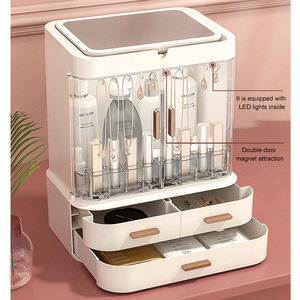 Cosmetic <strong>Storage</strong> Box Organizer Organizer Box <strong>Storage</strong> <strong>Plastic</strong> Transparent <strong>Storage</strong> Boxes <strong>Bins</strong> - Product Image 4