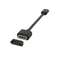 Kabel Tipe-C Tren Terbaru 5 V1 2 3 a Grosir Pabrik Kabel Pengisian Cepat Magnetik Tipe C Kabel Data USB C Ponsel Earphone