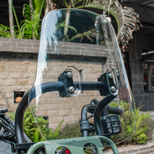 Pare-brise de moto XXUN pour <span class=keywords><strong>Honda</strong></span> <span class=keywords><strong>Trail</strong></span> 125 CT125 <span class=keywords><strong>2021</strong></span> 2022 2023 2024 2025 pare-brise déflecteurs de flux d'air - Product Image 2