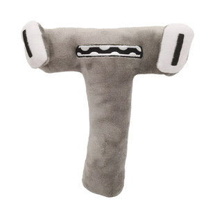 Juguete <span class=keywords><strong>de</strong></span> peluche con letras del alfabeto para niños, juguete <span class=keywords><strong>de</strong></span> felpa con 26 letras del alfabeto, A-Z ABCD - Product Image 4