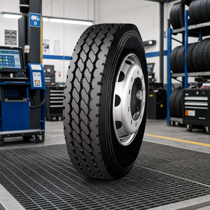 Nouveau pneu de camion radial tout acier 12R22.5 sans chambre à air pour remorque et camion léger, motif de roulement pour remplacement/réparation - Product Image 1