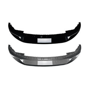 Kit de Divisor de Labio Delantero AMP-Z para BMW Serie 4 G26 <span class=keywords><strong>2014</strong></span>- M Sport, Estilo Fibra de Carbono Brillante ABS, Parachoques Delantero, Exterior de la Carrocería - Product Image 1