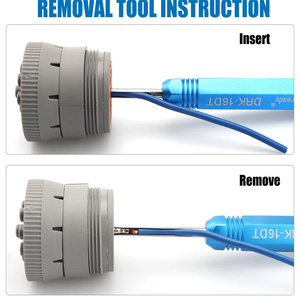 Tự làm kết nối loại bỏ công cụ Kit ST5236-DEUTSCH bao gồm rt1 tinh thần khai thác công cụ DRK-12DTP + 16DT + 20dtm 8 cái công cụ bằng Nhựa Bộ - Product Image 2