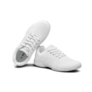<span class=keywords><strong>Chaussures</strong></span> <span class=keywords><strong>de</strong></span> <span class=keywords><strong>danse</strong></span> flexibles blanches professionnelles pour la <span class=keywords><strong>danse</strong></span> <span class=keywords><strong>de</strong></span> cheerleading, pour les femmes et les filles, baskets <span class=keywords><strong>de</strong></span> cheerleading - Product Image 1