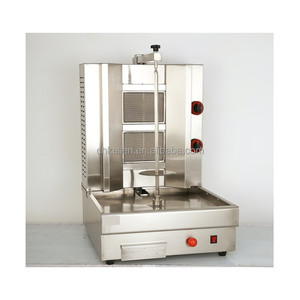 Máquina de Shawarma de Buen Rendimiento y Bajo Precio, Cortadora de Doner Kebab a Gas/Eléctrica - Product Image 3