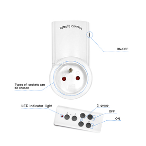3 Pack Frankrijk Standaard Draadloos Thuis Slimme Afstandsbediening Stopcontact - Product Image 2