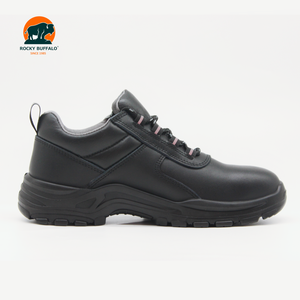 Chaussures de sécurité basses en cuir pleine fleur Rocky Buffalo à embout d'acier pour chantier - Product Image 1