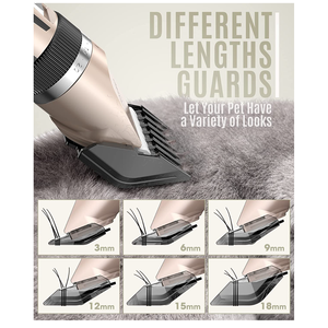 किनेयू किम्यू स्टेनलेस स्टील कुत्ते शेवर क्लिपर्स कम शोर रिचार्जेबल कर्सर कुत्ते बिल्लियों पालतू जानवरों के लिए सेट - Product Image 5